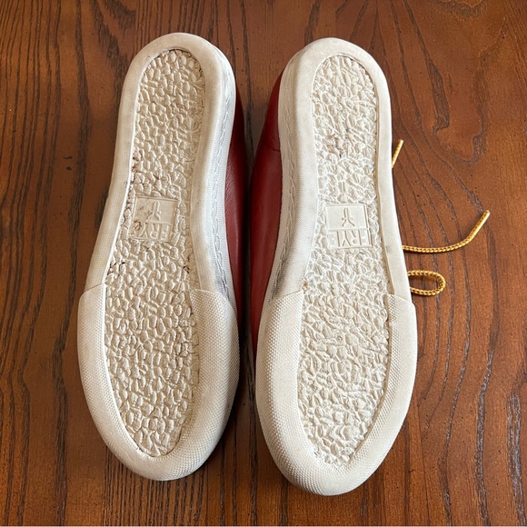 Amazon.com | Frye Ivy Slip-On Shoes for Women Featuring Soft  brick red leather frye sneakers